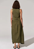 POL Toya Tank Dress Green