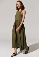 POL Toya Tank Dress Green