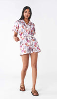 Kip & Co Seashells Linen Playsuit