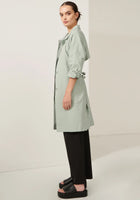 POL - Focus Trench Coat in Teal